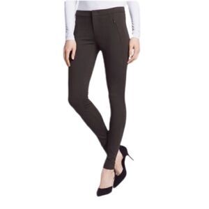 Vince Ponte Zipper Pocket Skinny Pants